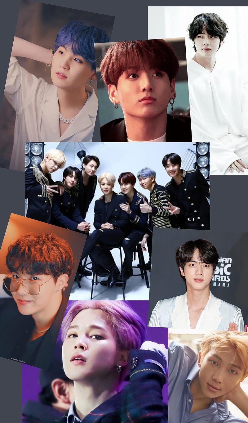 BTS, anime, army, backgrounds, i purple you, idol, iphone, korea, korean, kpop, HD phone wallpaper
