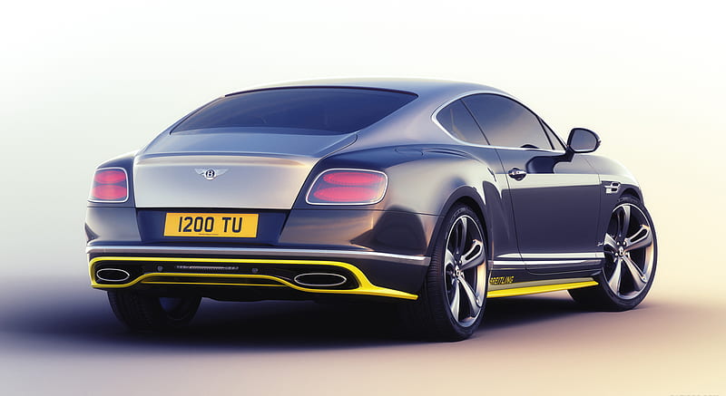 2015 Bentley Continental GT Speed Breitling Jet Team Series Limited Edition - Rear , car, HD wallpaper