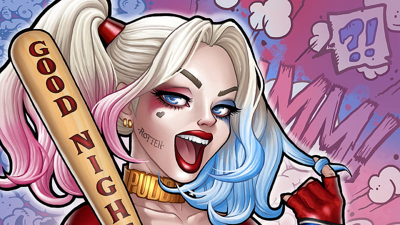 Harley Quinn Fan Art , harley-quinn, superheroes, artist, artwork, digital-art, behance, HD wallpaper