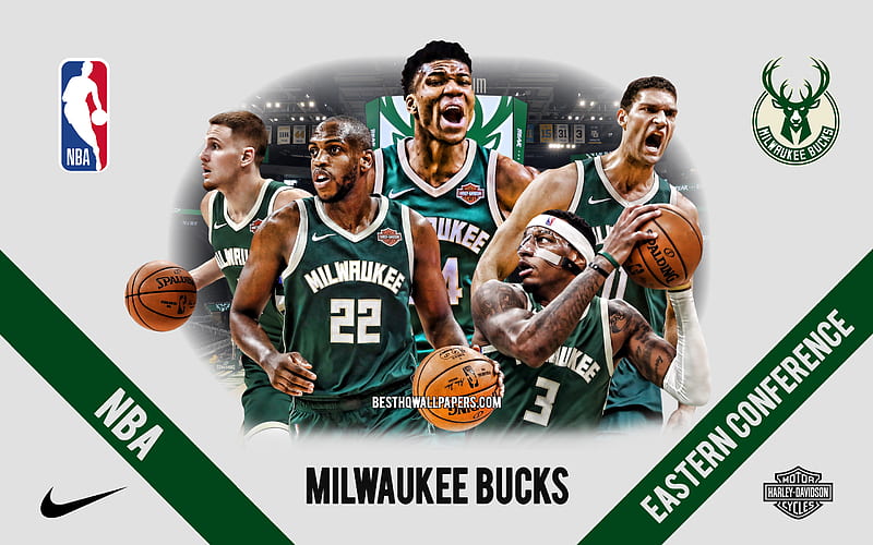 Download Milwaukee Bucks On Gradient Scrim Wallpaper  Wallpaperscom