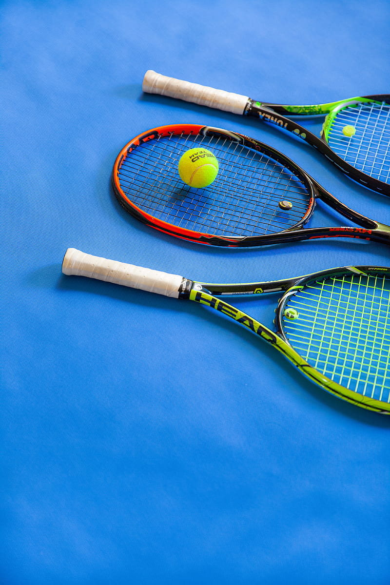 tennis, rackets, ball, esports, HD phone wallpaper