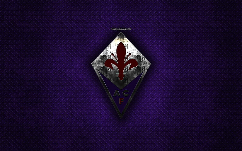 ACF Fiorentina, Fiorentina Flag Waves Isolated in Plain and Bump Texture,  with Transparent Background, 3D Rendering 23399167 PNG