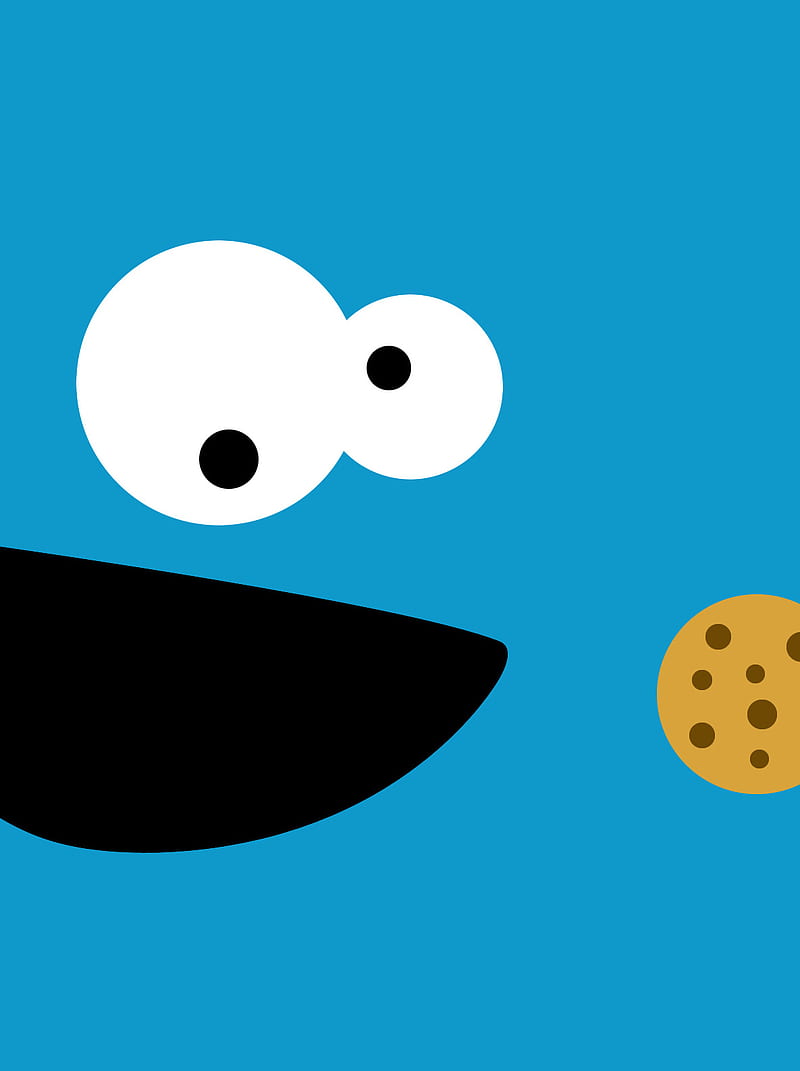 Cookie Monster, cartoons, HD phone wallpaper