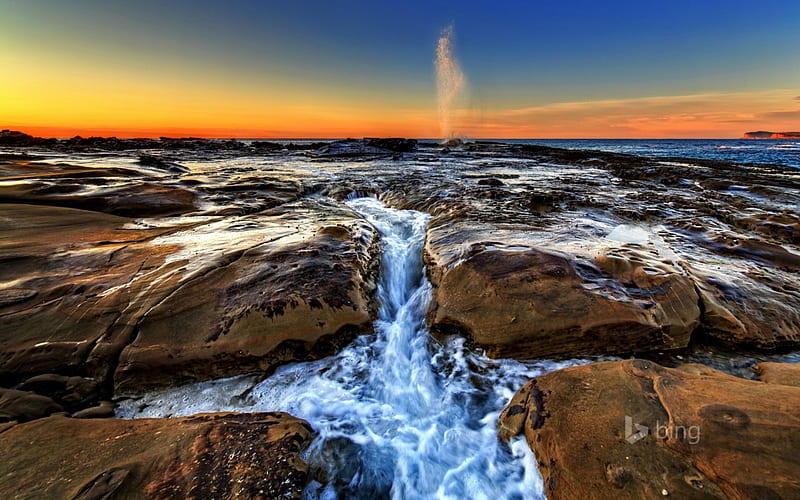 North Avoca Beach in New South Wales Australia, Avoca, Whales, South, North, New, beach, Australia, In, HD wallpaper