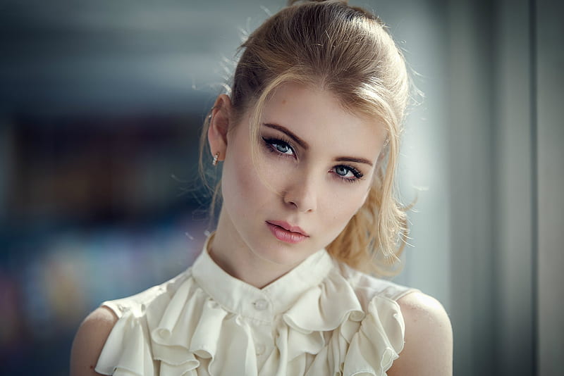 Irina Popova Close Up, irina-popova, girls, model, HD wallpaper