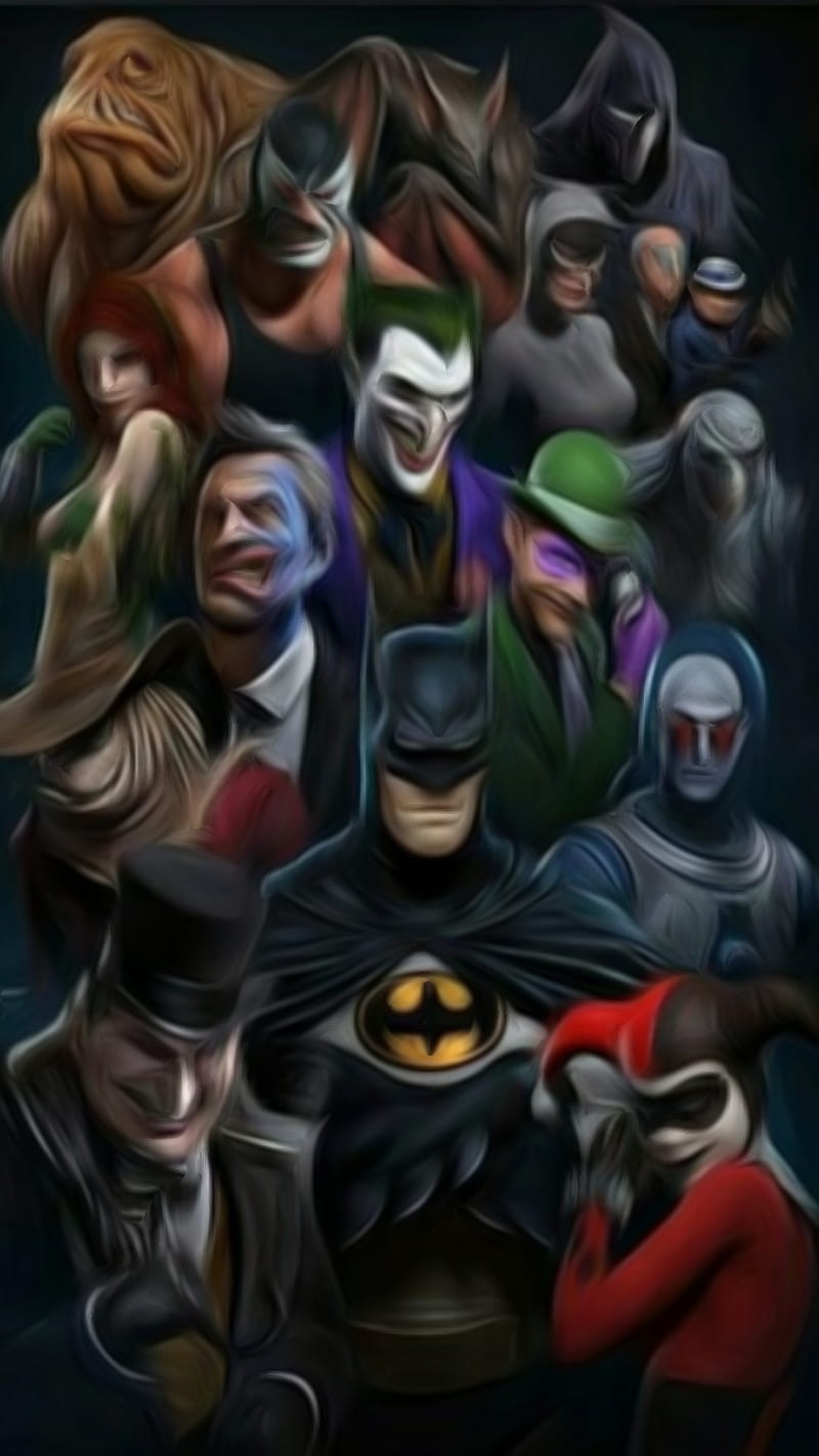 batman cartoon villains
