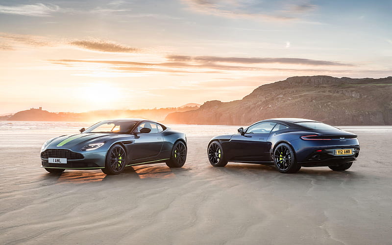 Aston Martin DB11 AMR 2019 cars, supercars, Aston Martin DB11, desert, Aston Martin, HD wallpaper