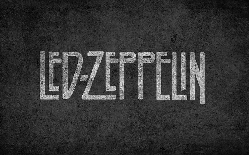 Led Zeppelin, british rock band, logo, grunge, HD wallpaper