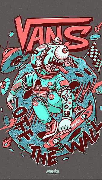 Vans by pems graphics skateboard HD phone wallpaper Peakpx