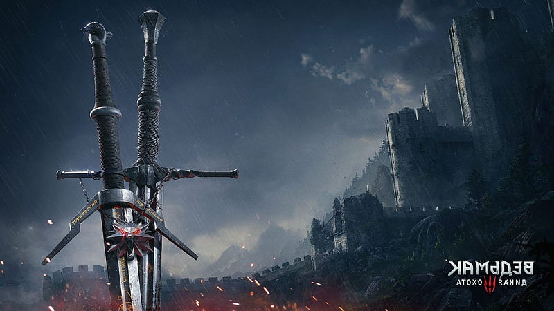 The Witcher 3 Sword, the-witcher-3, games, ps4-games, xbox-games, pc-games, sword, HD wallpaper