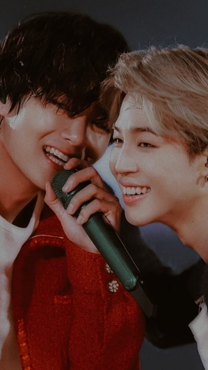 Vmin Wallpaper / Credits to twitter/BTSBangtanLocks © #Taehyung #Jimin |  Figurdesign