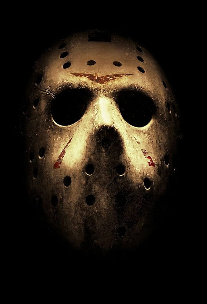 Friday the 13th mask, horror, mask, HD phone wallpaper