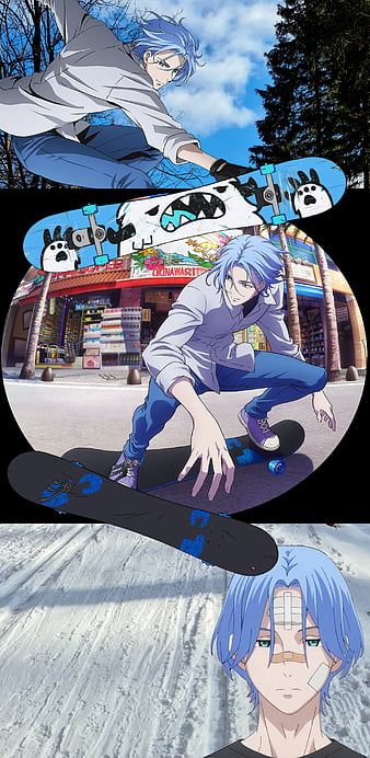 Skateboarding Anime Girl Corgi Wallpaper 4K #8.3183