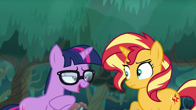My Little Pony, My Little Pony: Friendship is Magic, Sci-Twi (My Little Pony) , Sunset Shimmer, HD wallpaper
