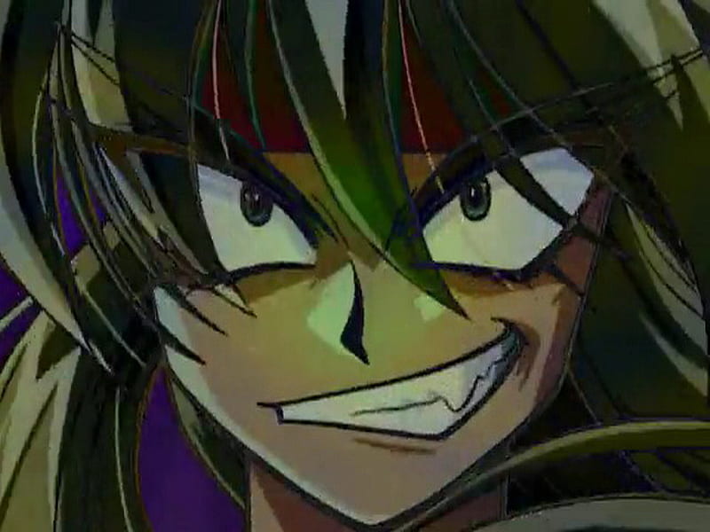 Anime character - Dark bad guy villain with evil anime smile - Anime  Characters - Magnet