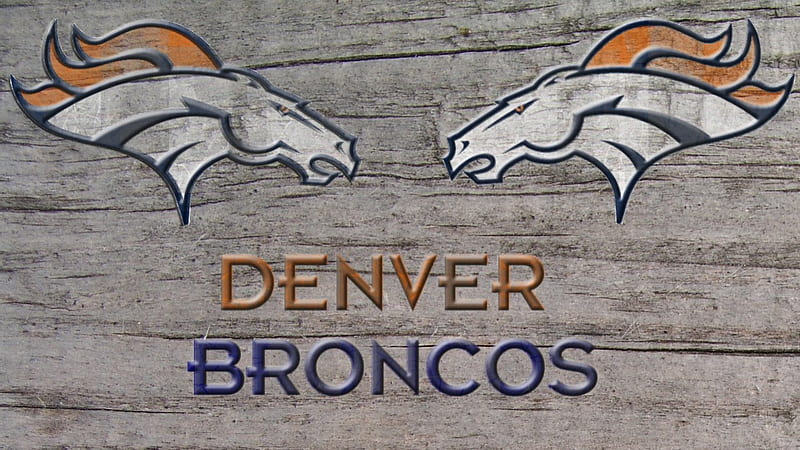 Bronco Wood Broncos, NFL, Denver Broncos, Denver, HD wallpaper