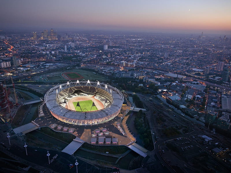 olympic stadium-London 2012 Olympic Games, HD wallpaper