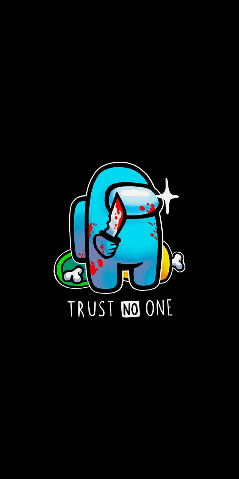 Trust No One, logo, theme, HD phone wallpaper