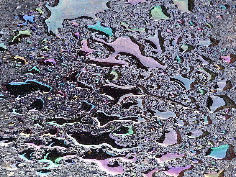 Oil Water Colours, color, unique, drops, HD wallpaper
