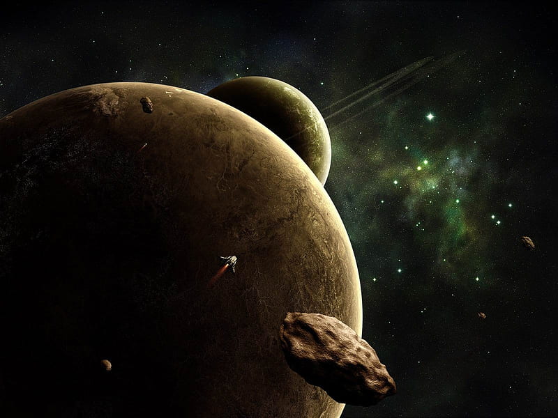 going to planet-universe space, HD wallpaper