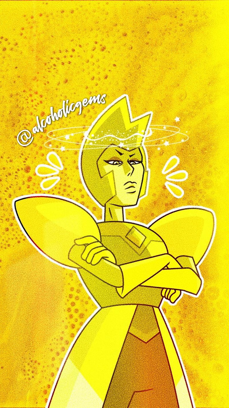 Yellow Diamond edit made. Steven universe background, Steven universe, Cute cartoon, HD phone wallpaper