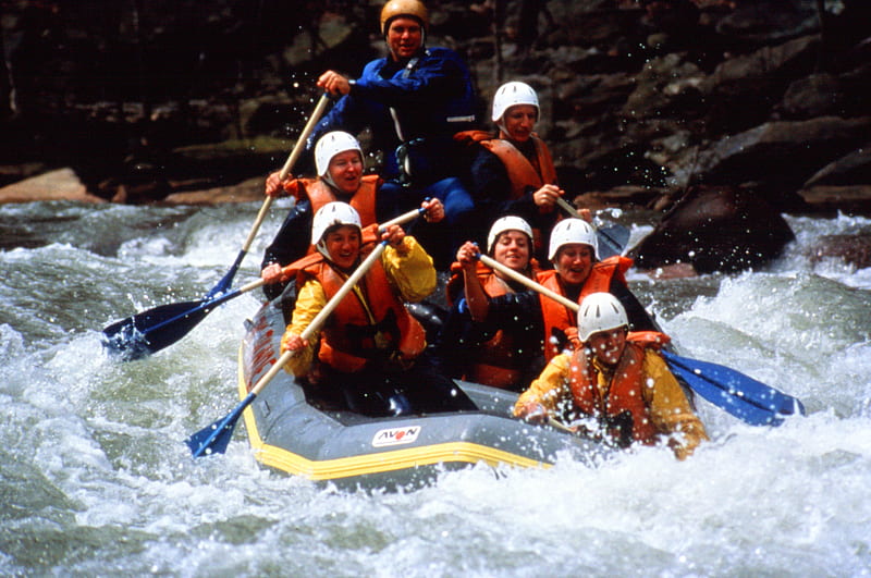 The Crew, white water rafting, river, swift, crew, HD wallpaper