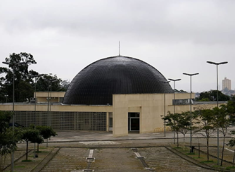 Lucas Carmo Planetarium in Carmo Park, Sao Paulo City, Brazil, Sao Paulo, Planetarium, Lucas Carmo, Carmo Park, Brazil, HD wallpaper