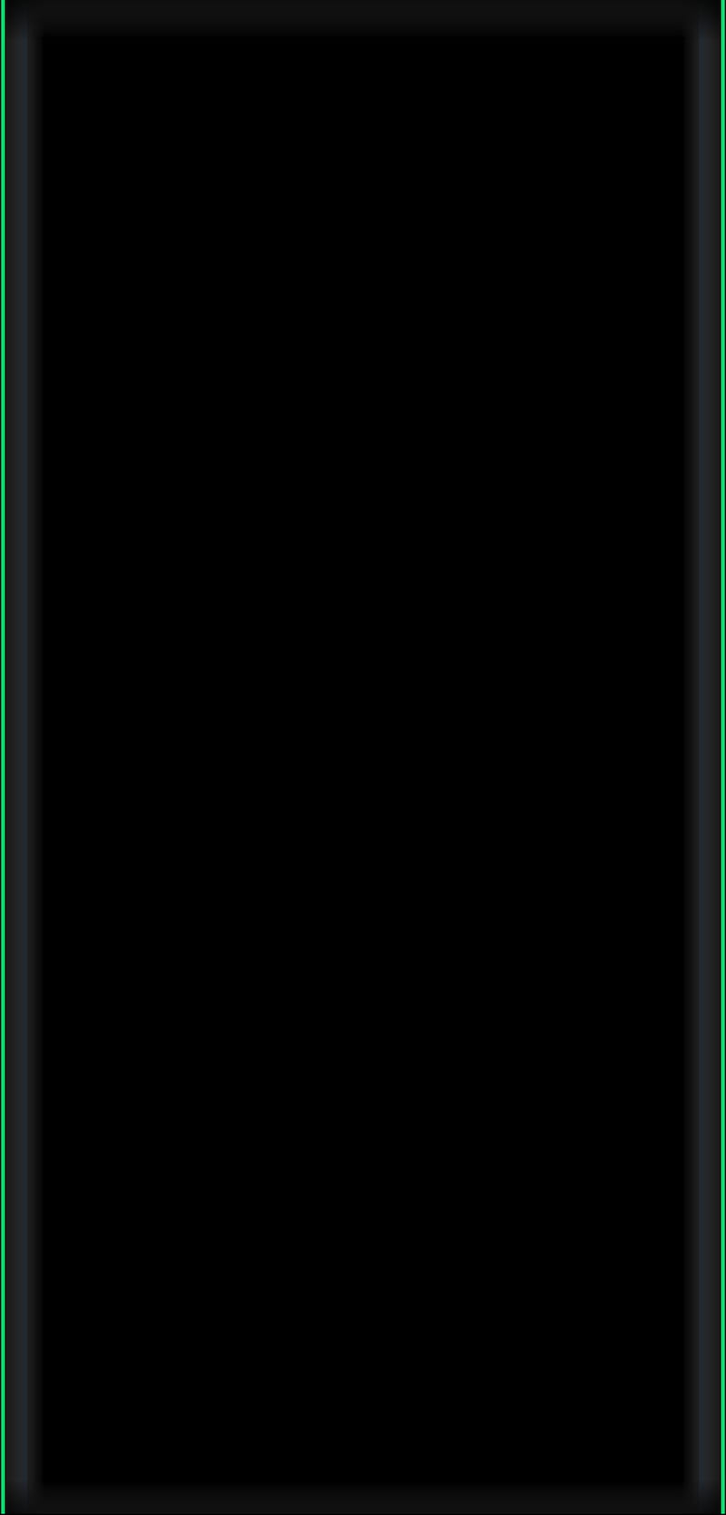 GalaxyS9-2018-LED, black green, bubu, edge, gris, led, light, locked screen, lulu, magma, neon, HD phone wallpaper