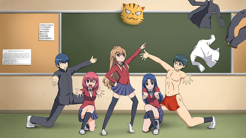 Toradora2, ami Kawashima, minori Kushieda, Minori, toradora, gong