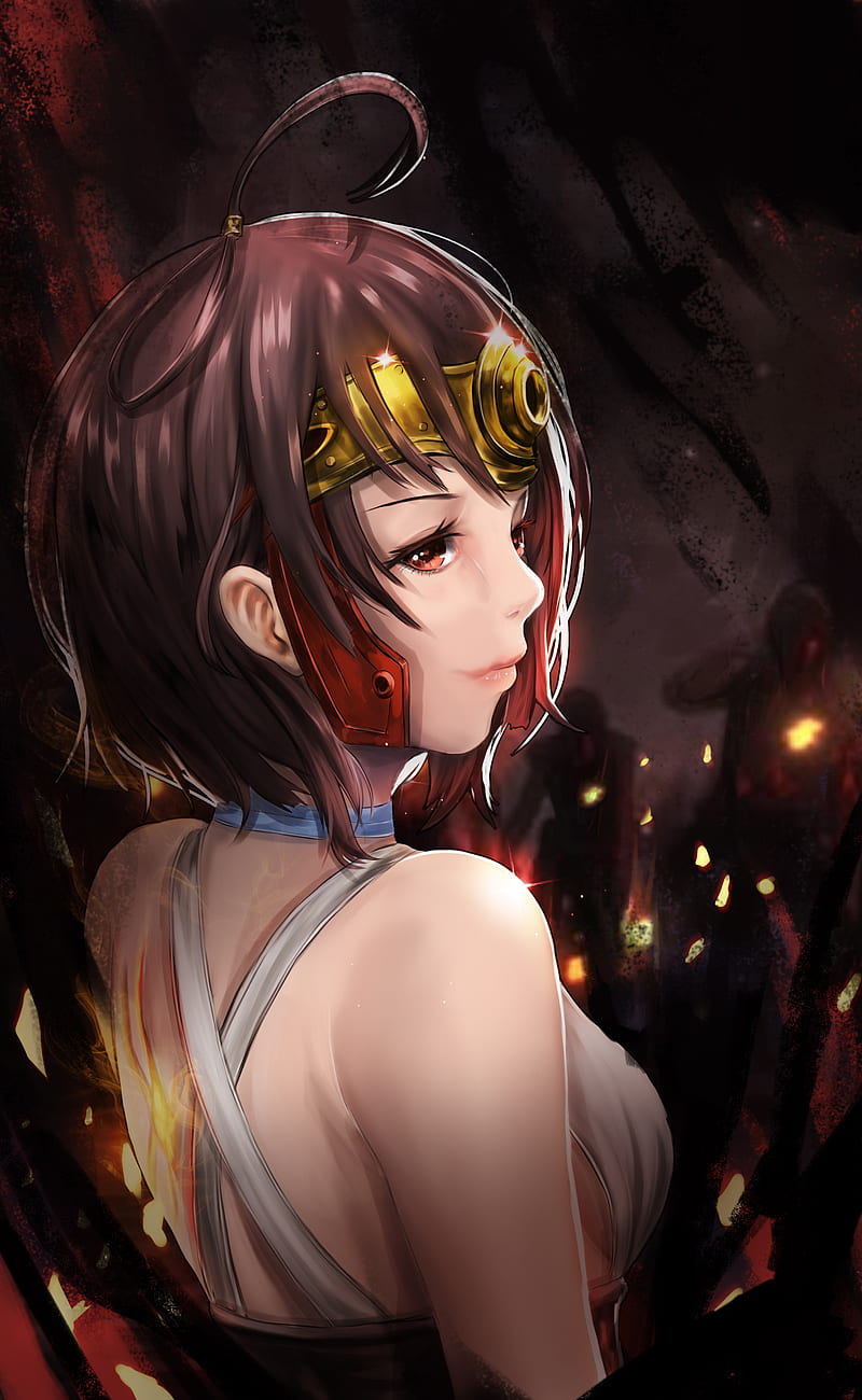 Kabaneri, pretty, koutetsujou no kabaneri, female, lovely, bonito, sexy,  sweet, HD wallpaper