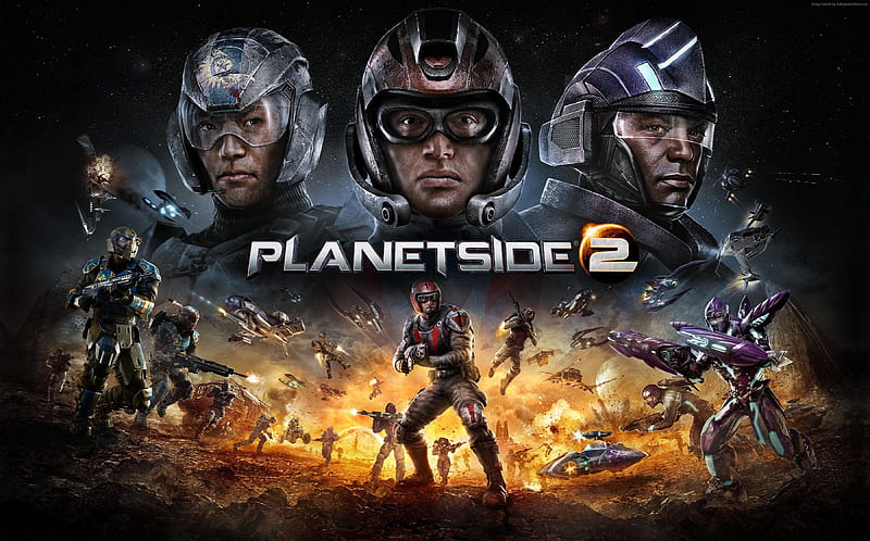 game, planetside 2, mmofps, sci-fi, pc4, HD wallpaper