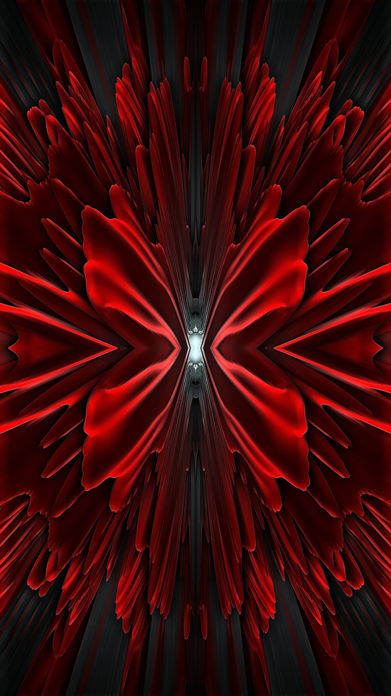 Profundidad de rojo, abstracto, arte, negro, digital, rojo, Fondo de  pantalla de teléfono HD | Peakpx