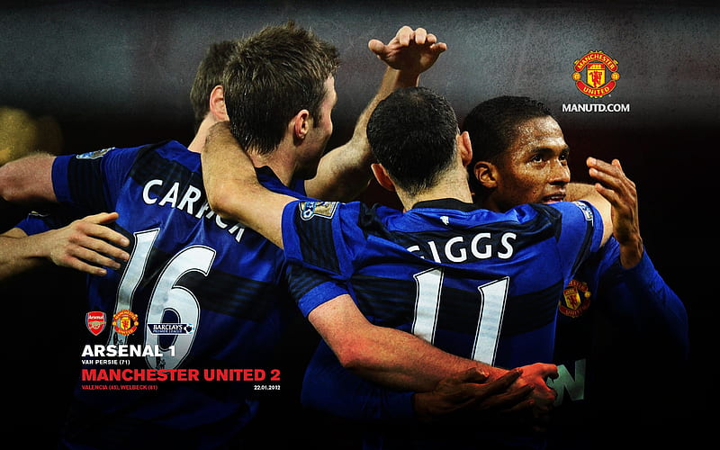 Arsenal 1 Manchester United 2-Premier League 2011-2012 season, HD wallpaper