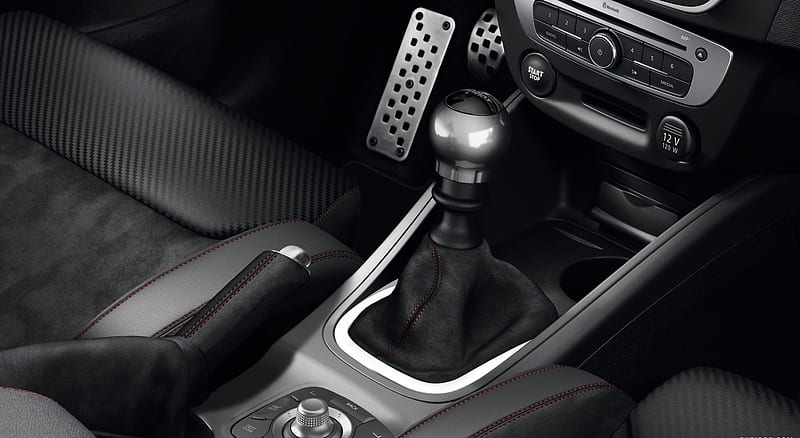 2015 Renault Megane R.S. 275 Trophy - Zamac Gear Lever Knob - Interior Detail , car, HD wallpaper