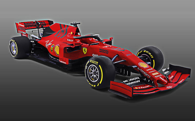 Ferrari SF90, 2019, new 2019 F1 car, Formula 1, new racing car Ferrari, F1, SF90, Scuderia Ferrari, HD wallpaper