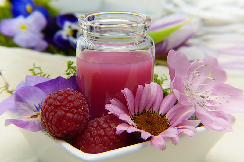 Raspberry Smoothie, Purple, Vitamin, Raspberry, Pink, Drinks, Flowers, Smoothie, HD wallpaper