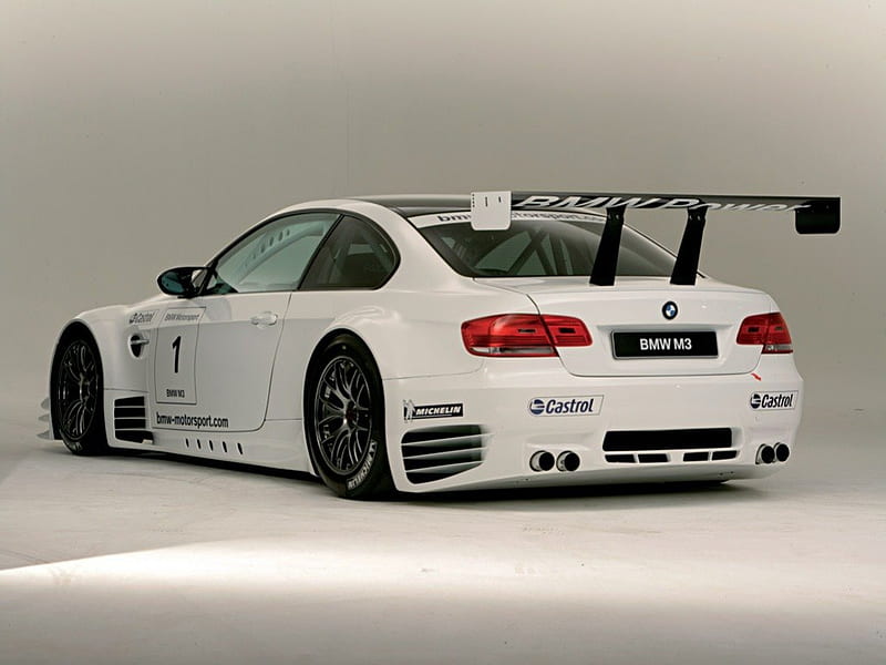 2008 BMW M3 Race Version 3, carros, race, cool car, bmw, HD wallpaper