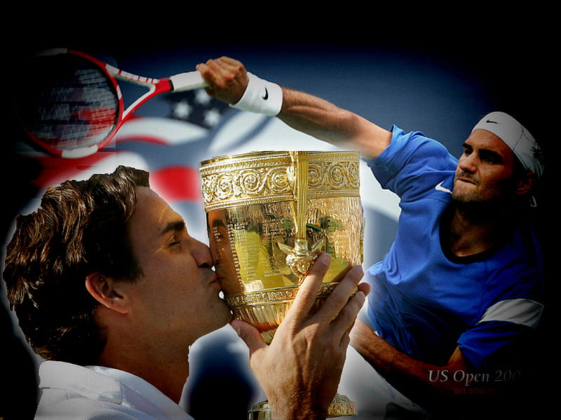 Roger Federer, cute, male, tennis player, good person, handsome, the best ever, HD wallpaper