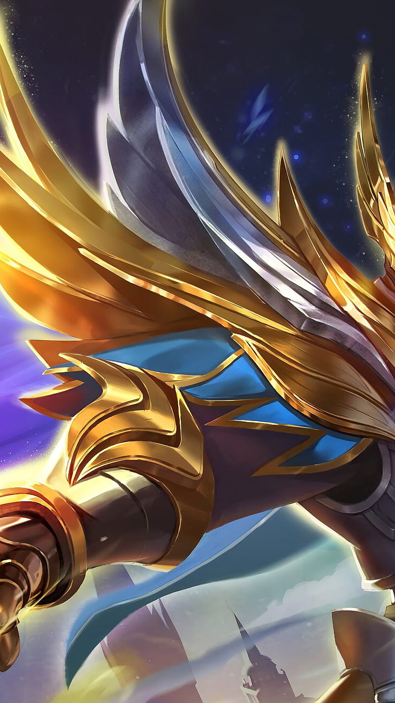 Zilong, Revamped, Glorious General, Mobile Legends Bang Bang, MLBB, ML, Video Game, Skin, Project NEXT - Rare Gallery, Zilong Epic Skin, HD phone wallpaper