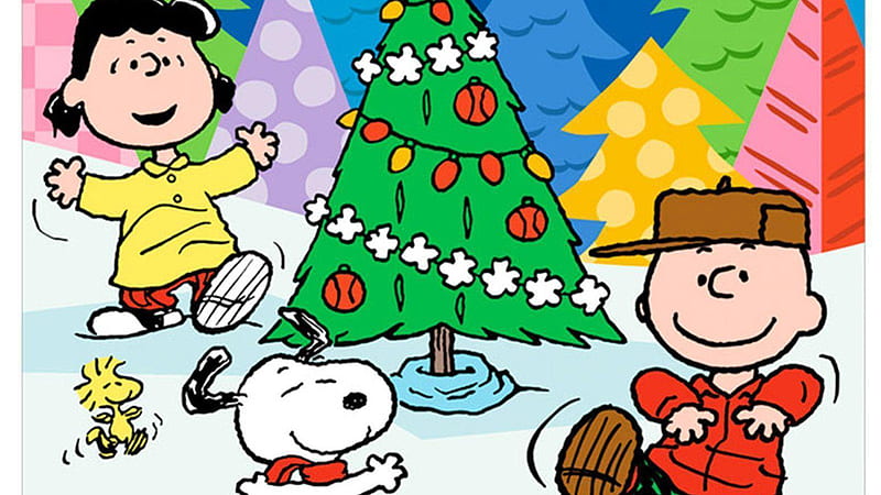 Snoopy Is Celebrating Christmas With Friends Snoopy Christmas, HD wallpaper