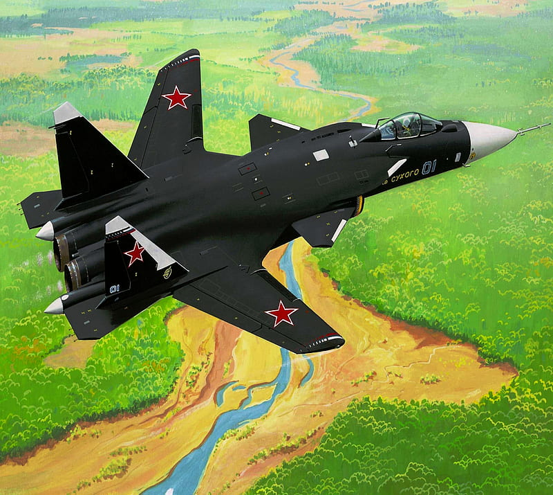 Su-47, HD wallpaper