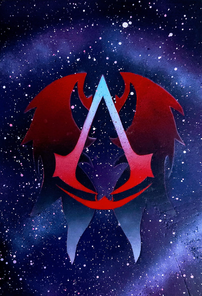 Assassinswings Assassinscreed Muerte Galaxia Alas Fondo De Pantalla Movil Hd Peakpx