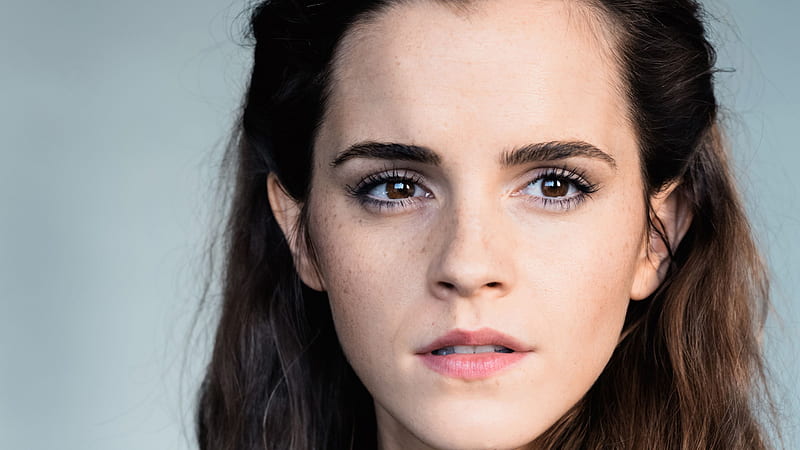 Actresses, Emma Watson, Actress, Brown Eyes, Close-Up, English, Face, HD wallpaper