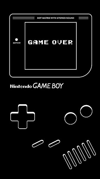 Gameboy Wallpaper 4K, Nintendo, AMOLED, Retro