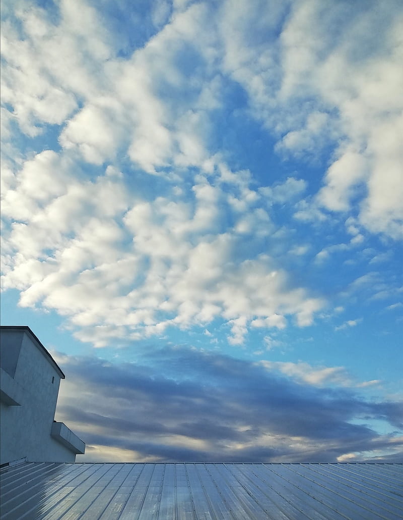 Rooftop, sky, HD phone wallpaper