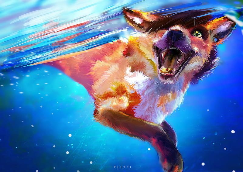 Stunning Red Fox Live Wallpaper - free download
