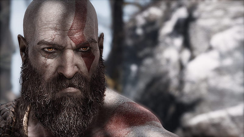 Kratos God Of War 4 Video Game, kratos, god-of-war, games, ps-games, HD wallpaper