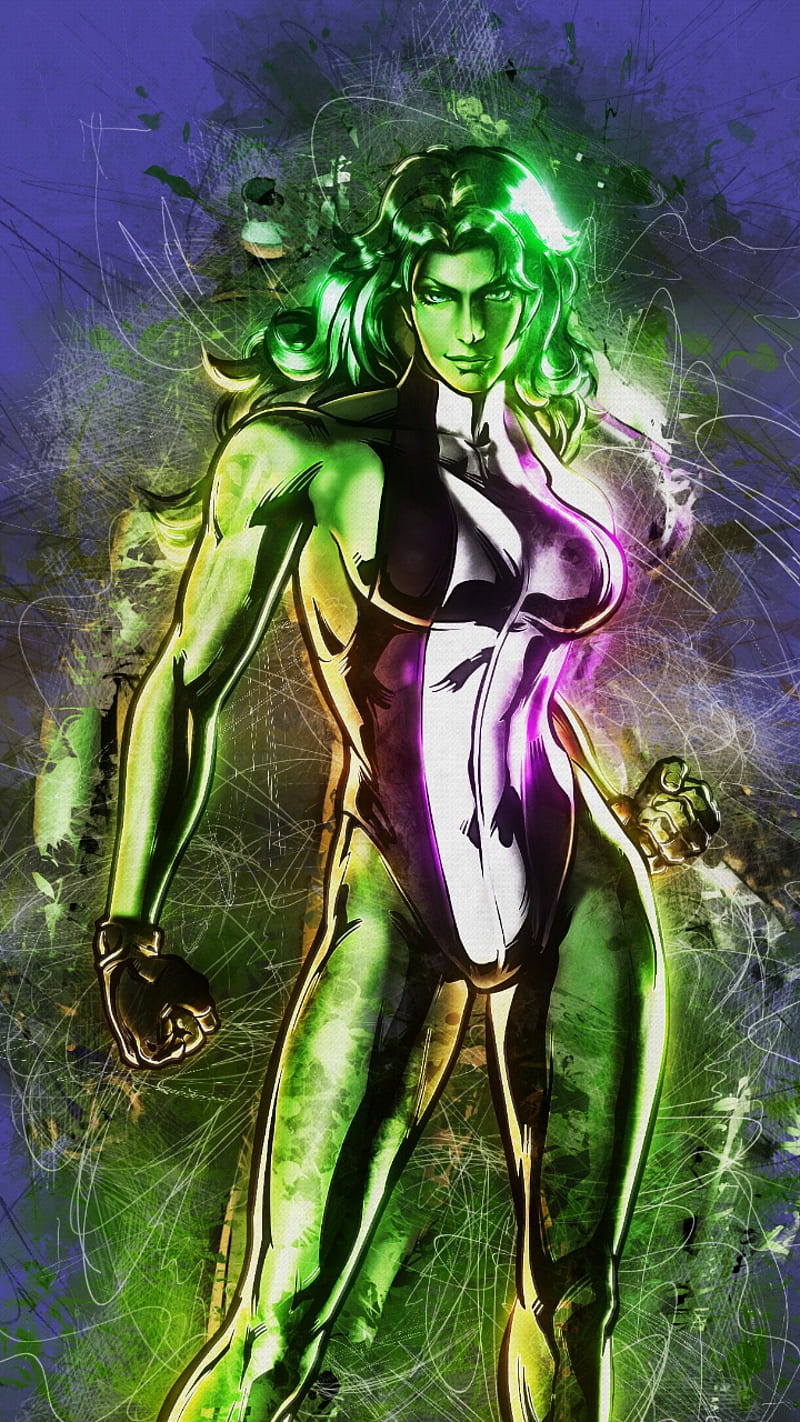 She-Hulk, hulk comics, marvel comics, she hulk comics, she-hulk comics, HD phone wallpaper