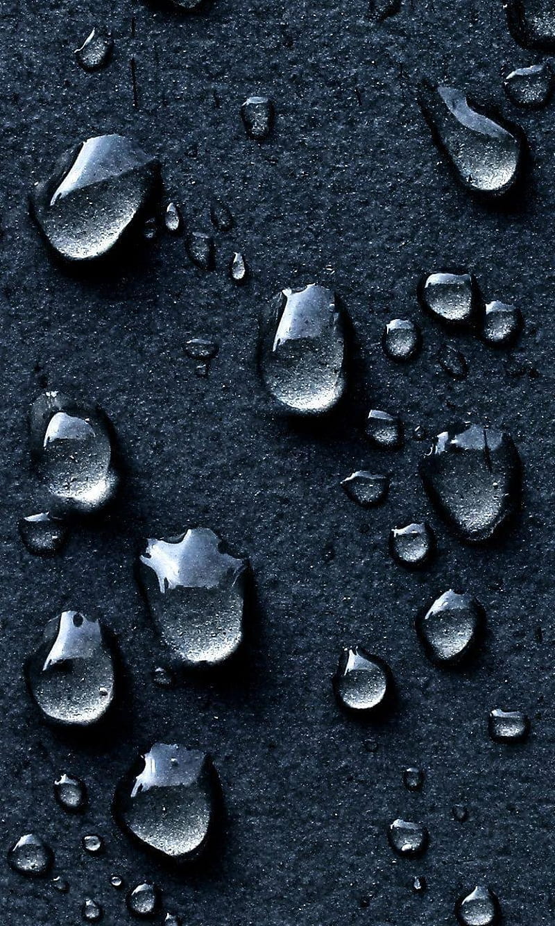 Water Drops, blue, drops, rain, raindrops, water, HD phone wallpaper |  Peakpx
