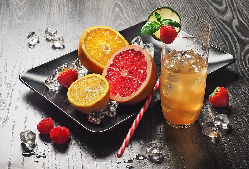 Food, Drink, Grapefruit, Lemonade, orange (Fruit), HD wallpaper